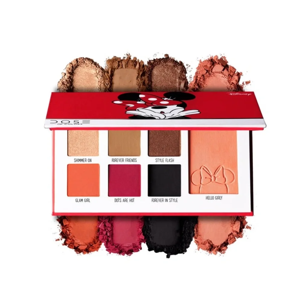 Dose of Colors x Minnie Mouse Eyeshadow & Blush Palette Limited Edition /  NIB